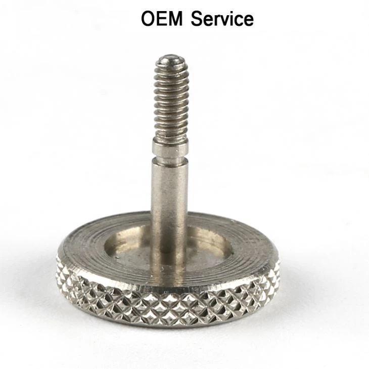 Metal Flat Knurled Thumb Screws