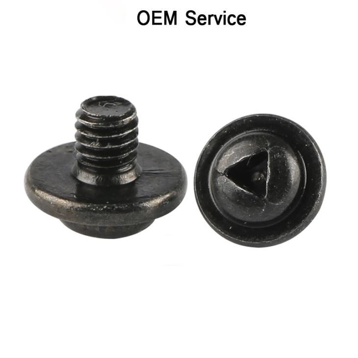 Black Galvanized Screws With Washer