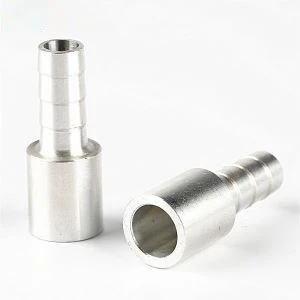 Bộ phận nhôm CNC rỗng kẽm trắng