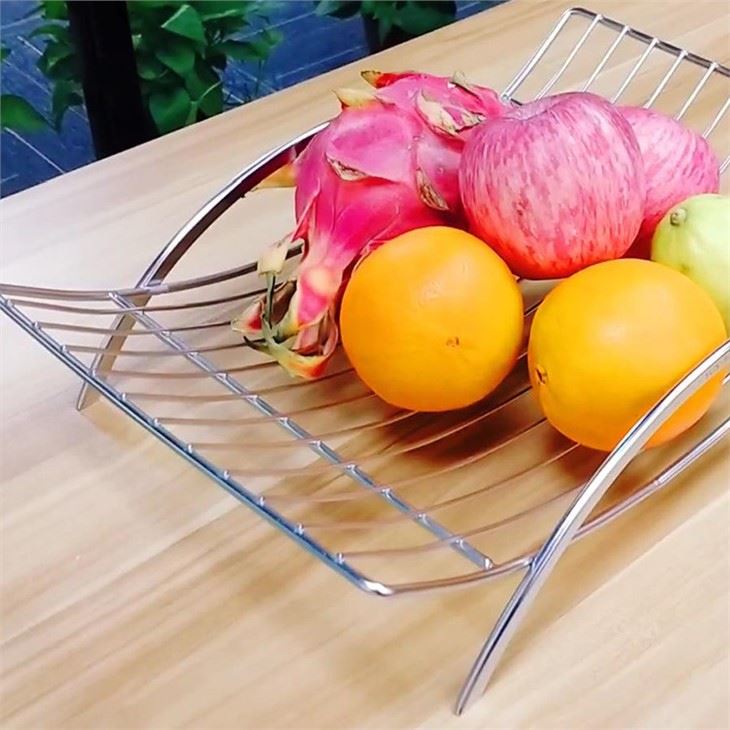 Giỏ trái cây dây thép hiện đại